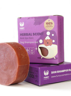 HERBAL SCENT твърд шампоан за кучета, 85 гр