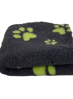 Active Non-Slip Vet Bedding gray / green large paws 22mm - размери