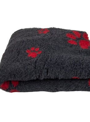 Active Non-Slip Vet Bedding gray / red large paws 22mm - размери