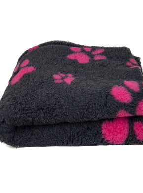 Active Non-Slip Vet Bedding gray / pink large paws 22mm - размери