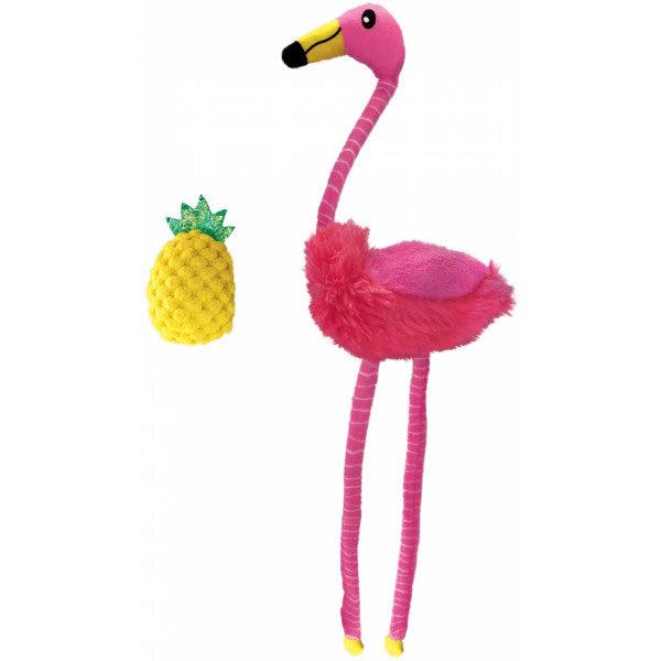 Котешка играчка KONG® Tropics Flamingo 30 cm