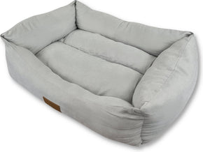 Велурен диван Topmast Comfort Line Light Gray M - 62 x 44 x 22 cm