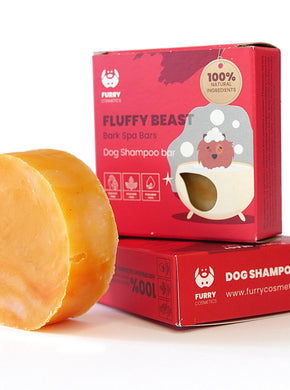 FLUFFY BEAST твърд шампоан за кучета, 85 гр