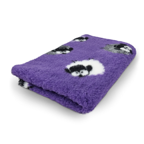 Active Non-Slip Vet Bedding Farm Animals Purple Sheep - размери