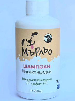 МЪРЛЬО – ИНСЕКТИЦИДЕН ШАМПОАН 250 ML