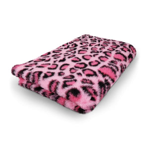 Active Non-Slip Vet Bedding Leopard Pink - размери