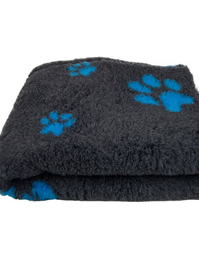 Active Non-Slip Vet Bedding gray / blue large paws 22mm - размери