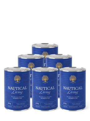 Essential Nautical Living pâté 6 x 400g - мокра храна за кучета