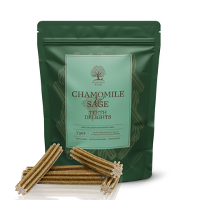 ESSENTIAL CHAMOMILE & SAGE TEETH DELIGHTS 250G