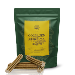 ESSENTIAL COLLAGEN & CURCUMA TEETH DELIGHTS 250G
