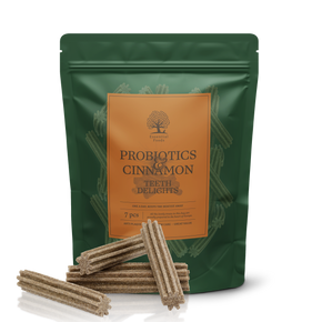 ESSENTIAL PROBIOTICS & CINNAMON TEETH DELIGHTS 250G