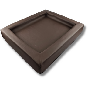 Кучешко легло Topmast Lounge кафява изкуствена кожа 60 x 50 cm