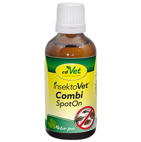 InsektoVet SpotOn Combi Защитно масло против кърлежи и други насекоми 50ml