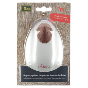 Диспенсър за шампоан и четка за баня HUNTER Spa 12 x 8 cm