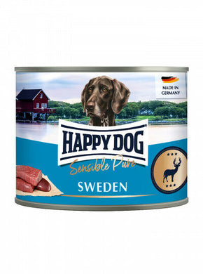 Happy Dog Sensitive Pure Sweden 200g - 100% прясно еленско месо