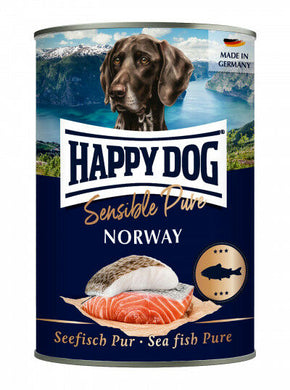 Happy Dog Sensitive Pure Norway 400g - 100% прясно месо от морска риба