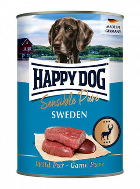 Happy Dog Sensitive Pure Sweden 400g - 100% прясно еленско месо