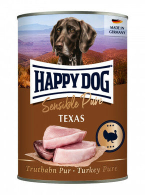 Happy Dog Sensitive Pure Texas 400g - 100% прясно пуешко месо