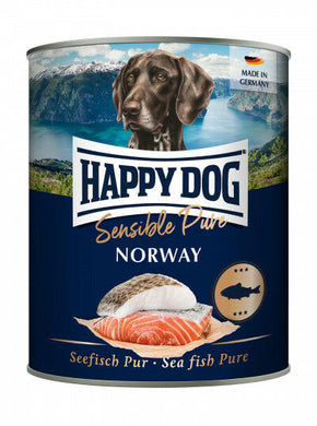 Happy Dog Sensitive Pure Norway 800g - 100% прясно месо от морска риба