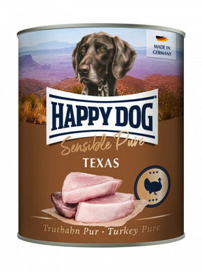 Happy Dog Sensitive Pure Texas 800g - 100% прясно пуешко месо