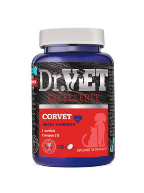 Corvet – добавка за кучета и котки със сърдечно-съдови проблеми 100 т.