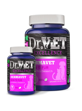 Dermavet – добавка за перфектна кожа и козина 100 / 500 т.