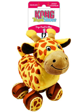 Играчка KONG® TenniShoes Giraffe 25 cm