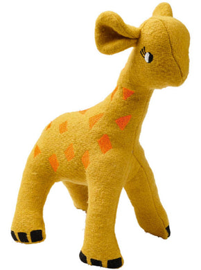Рециклирана играчка HUNTER Eiby Giraffe, yellow 18 cm