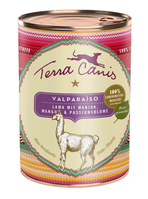 Terra Canis VALPARAISO Лама с маниока, манго и пасифлора, 400 гр.